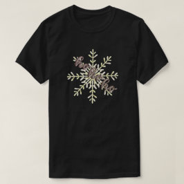 Weihnachts-Schneeflocke | Ho Ho Ho T-Shirt