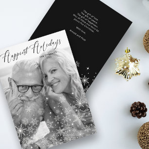 Weihnachts-Schneeflocken Fröhliche Weihnachten Fam