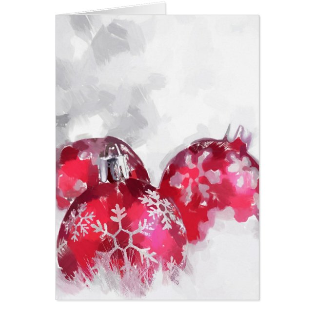 Weihnachts-Schneeflocken-Ornament-Ball (Vorne)