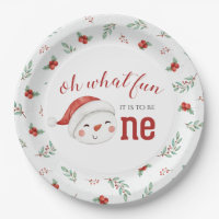 Weihnachts-Schneemann-Stechpalme-Erster Geburtstag