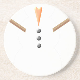 Weihnachts-Schneemann Untersetzer