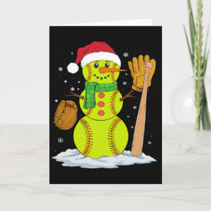 Weihnachts-Schneemann-Weich-Pitcher Jungen Kinder Karte