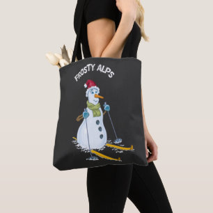 Weihnachts-Schneemanns Frostweg