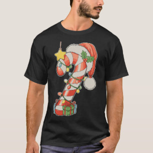Weihnachts-Schokokuss Santa Hut Xmas Ferienzeit T-Shirt