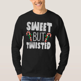Weihnachts-Schokokuss Süß Aber Verdreht Weihnachte T-Shirt