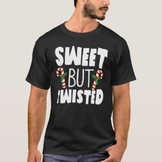 Weihnachts-Schokokuss Süß Aber Verdreht Weihnachte T-Shirt
