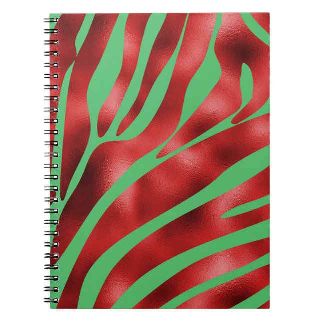 Weihnachts-Schreibstil-Notebooks Notizblock (Vorderseite)
