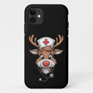 Weihnachts-Schrubben-Top Rentier-Gummihandschuhe P Case-Mate iPhone Hülle