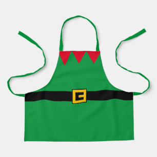 Weihnachts-Schürze des Weihnachtsmanns Niedlicher Schürze