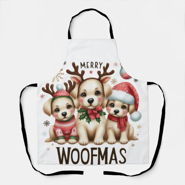 Weihnachts-Schürze Schürze (Vorderseite)