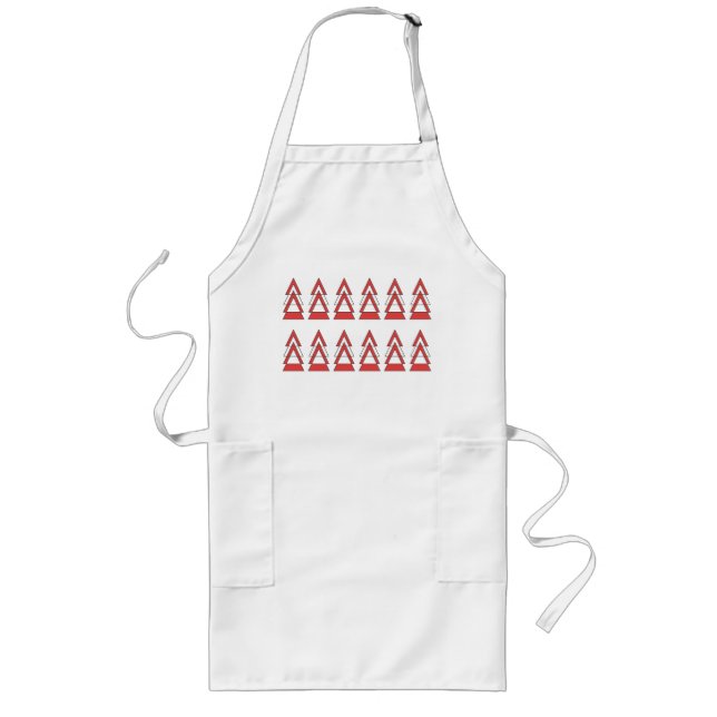 Weihnachts-Schürze von dalDesignNZ Lange Schürze (Vorne)
