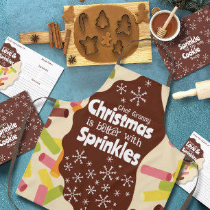 Weihnachts-Schürze Weihnachten ist besser mit Stre Schürze