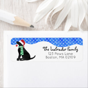 Weihnachts-Schwarzklassehund