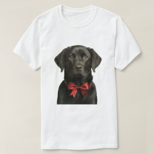 Weihnachts-Schwarzklassehund T-Shirt
