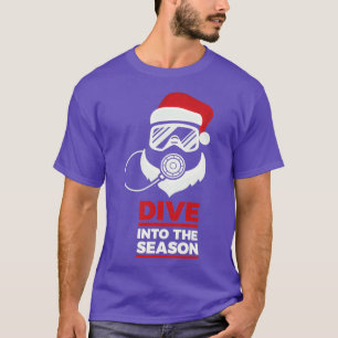 Weihnachts-Scuba Diver-Geschenk QuotTauchen in die T-Shirt