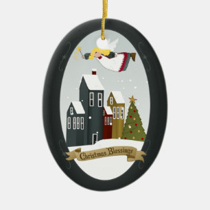 Weihnachts-Segnungen-Engel   Ornament