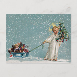 Weihnachts-Segnungen Postkarte