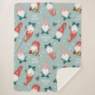 Weihnachts-Sherpa-Blanket Sherpadecke