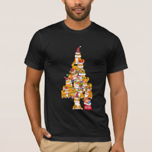 Weihnachts-Shiba-Inu-Hund-Welpe-Hübsch-T-Shirt T-Shirt