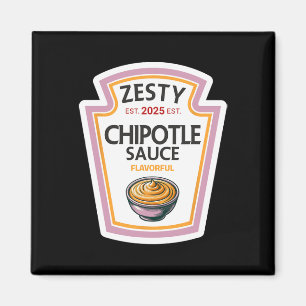 Weihnachts Shirt 2025 Geschenk Zesty Chipotle Sau Magnet