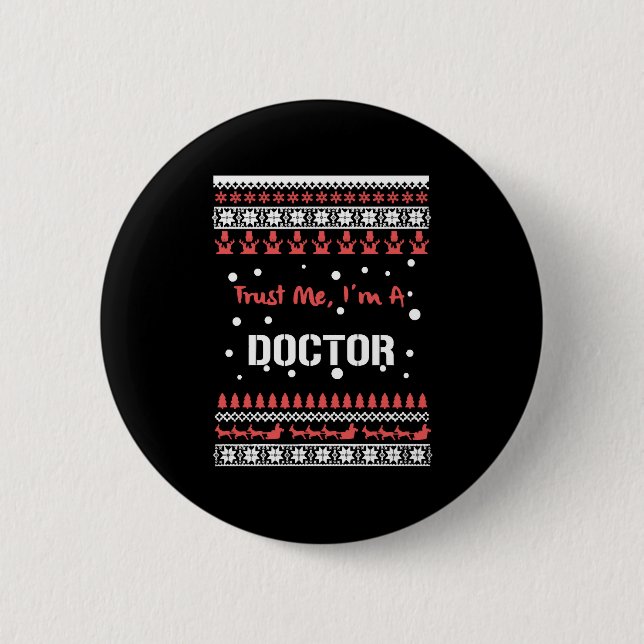 Weihnachts-Shirt Button (Vorderseite)