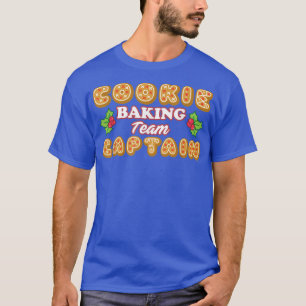 Weihnachts Shirt Cookie Baking Team Kapitän