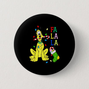 Weihnachts-Shirt Cute La Fa Fa Swea  Button