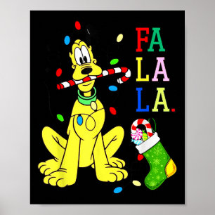 Weihnachts-Shirt Cute La Fa Fa Swea  Poster