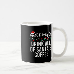 Weihnachts-Shirt für die Familie, die am wahrschei Kaffeetasse