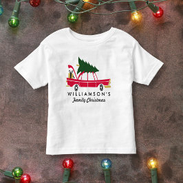 Weihnachts-Shirt für Familien Weihnachtsbaum Kleinkind T-shirt