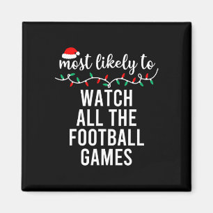 Weihnachts-Shirt passend zur Familie Pyjama Höchst Magnet