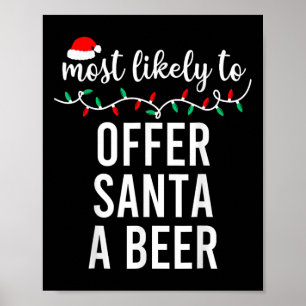 Weihnachts-Shirt passend zur Familie Pyjama Höchst Poster