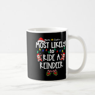 Weihnachts-Shirt passend zur Familie Pyjama 'Most Kaffeetasse