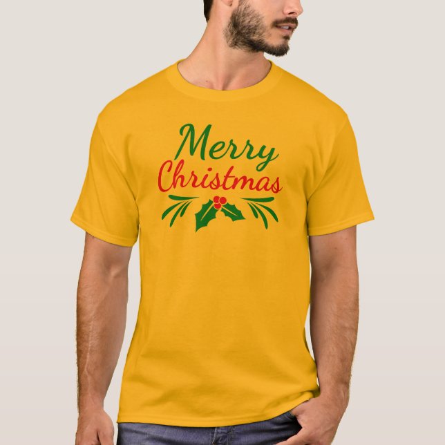 Weihnachts-Shirt T-Shirt (Vorderseite)