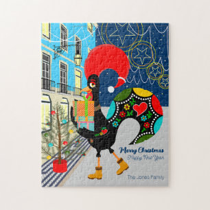 Weihnachts-Shopping mit der portugiesischen Rooste Puzzle