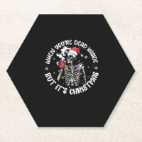 Weihnachts-Skelett-Shirt, wenn Sie tot sind im Inn
