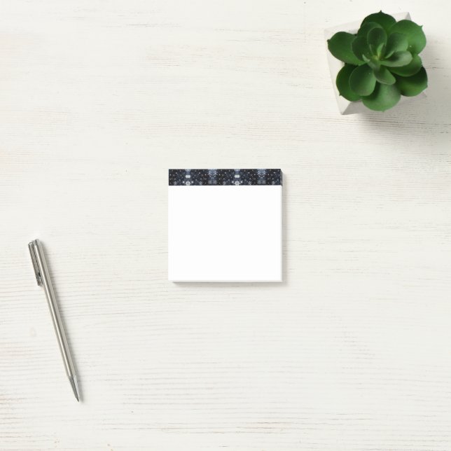 Weihnachts-SlipperyJoe fällt verschiedene Formen G Post-it Klebezettel (Büro)