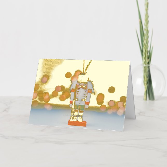 Weihnachts-SlipperyJoe Nutcracker figurine Ornamen (Vorderseite)