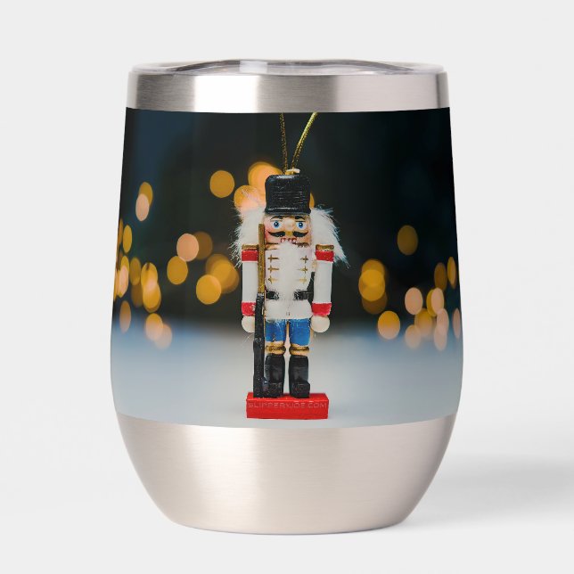 Weihnachts-SlipperyJoe Nutcracker figurine Ornamen (Rückseite)