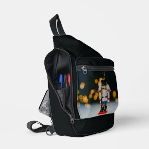 Weihnachts-SlipperyJoe Nutcracker figurine Ornamen Crossbody Bag