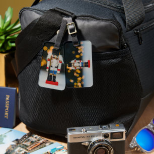 Weihnachts-SlipperyJoe Nutcracker figurine Ornamen Gepäckanhänger