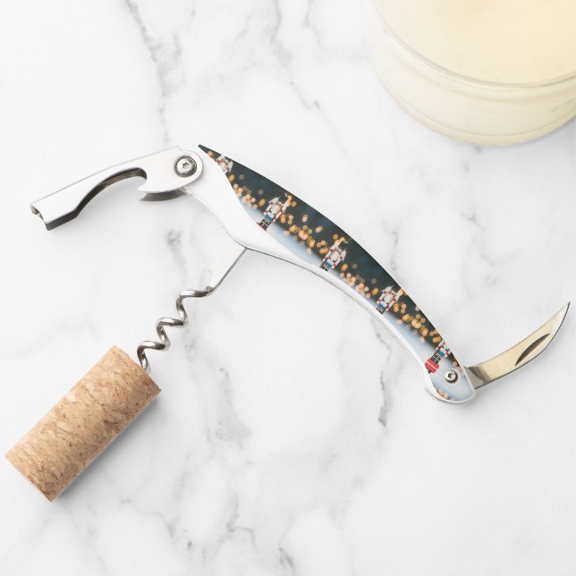 Weihnachts-SlipperyJoe Nutcracker figurine Ornamen Kellnermesser (Vorderseite)