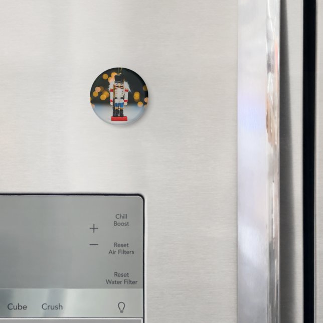 Weihnachts-SlipperyJoe Nutcracker figurine Ornamen Magnet (In Situ (Kühlschrank))