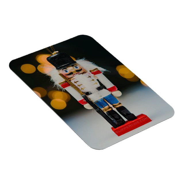 Weihnachts-SlipperyJoe Nutcracker figurine Ornamen Magnet (Rechte Seite)