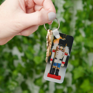 Weihnachts-SlipperyJoe Nutcracker figurine Ornamen Schlüsselanhänger