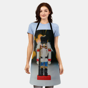 Weihnachts-SlipperyJoe Nutcracker figurine Ornamen Schürze