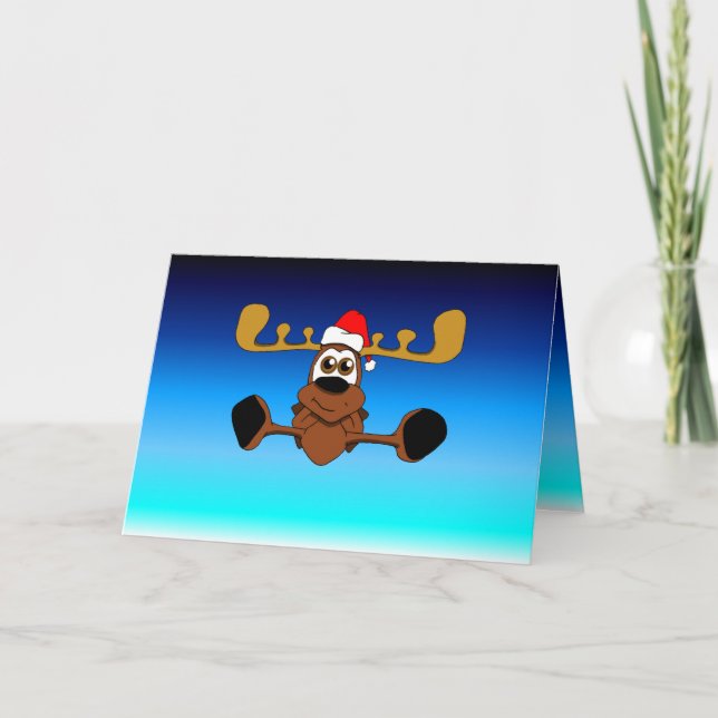 Weihnachts-Smooshy Feiertagskarte (Vorderseite)