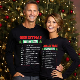 Weihnachts-SMS-Code T-Shirt