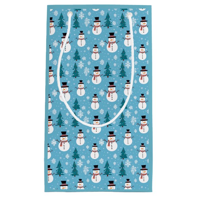 Weihnachts-Snowboardbeutel Kleine Geschenktüte (Vorderseite)