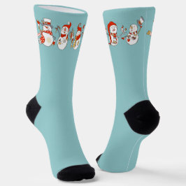 Weihnachts-Snowmen-Socken Socken